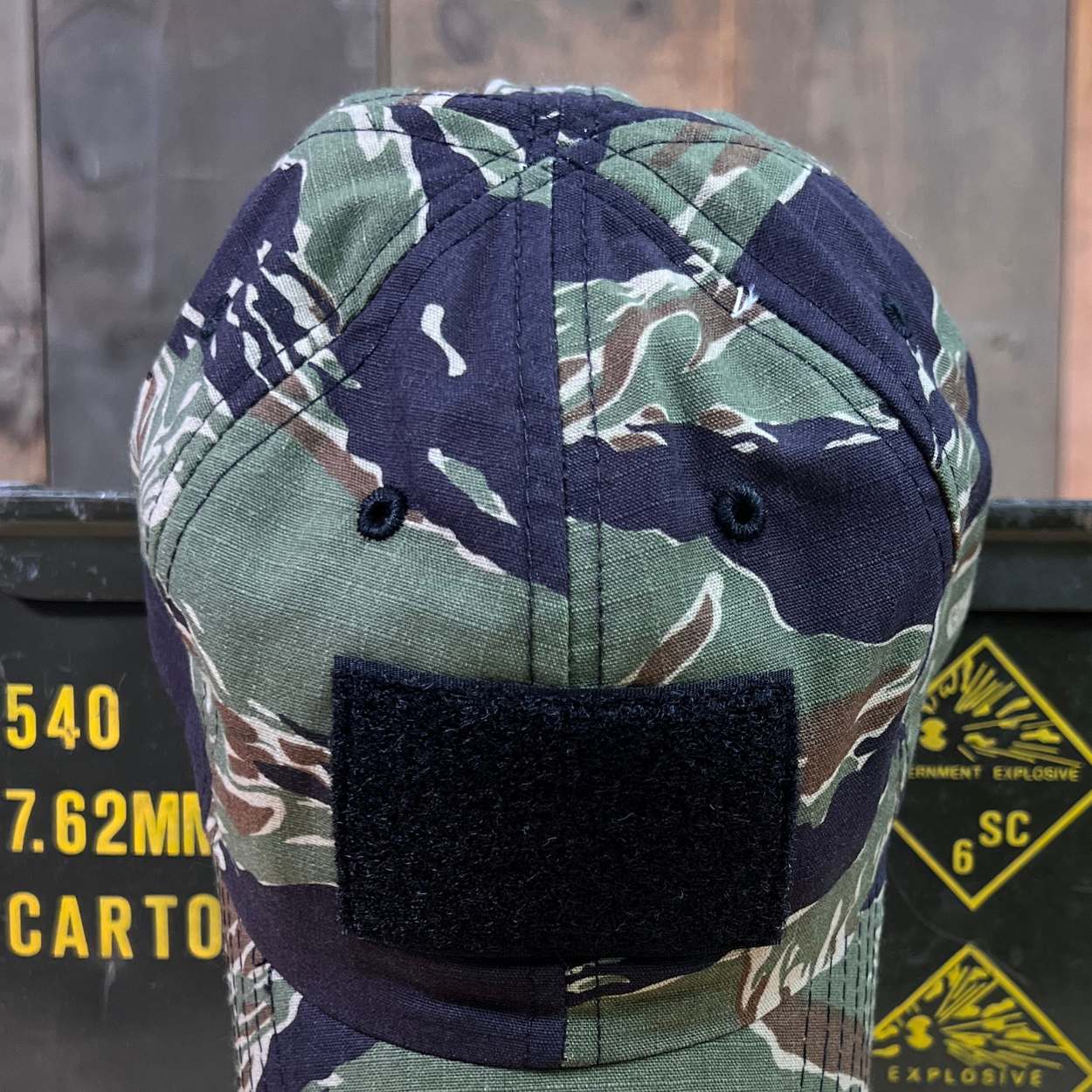 Tactical Velcro Hat | Tiger Stripe | Made In USA