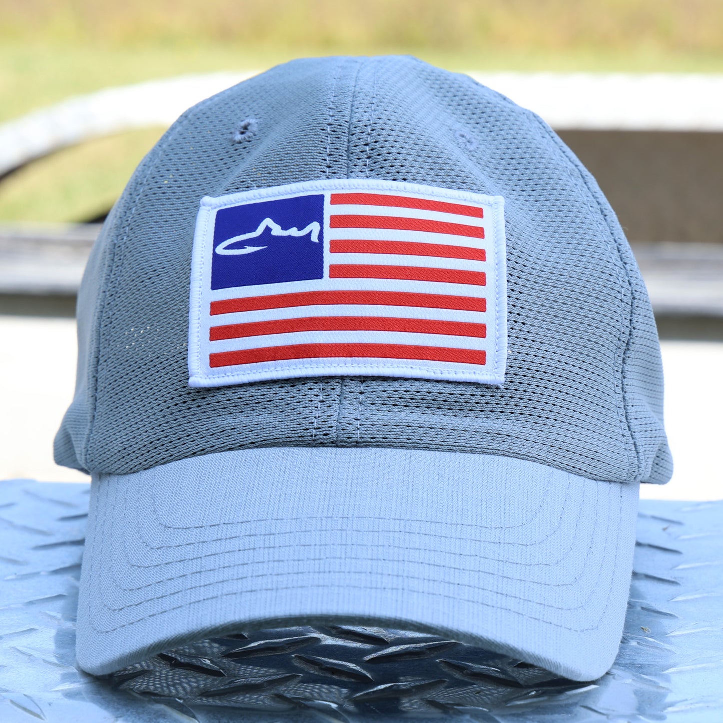American Flag | Performance Fishing Hat | Made In USA