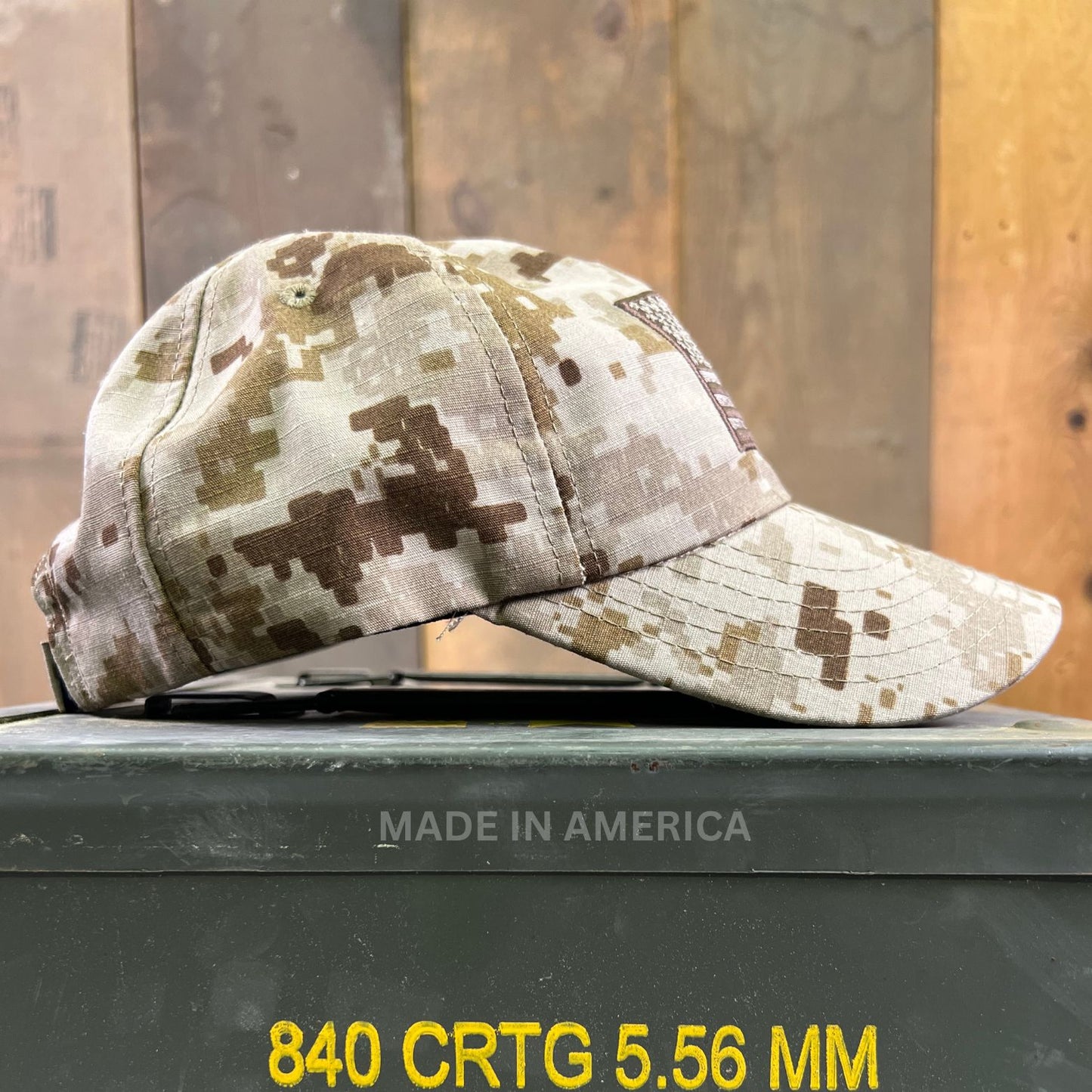 Digital Camo American Flag Hat | Made In USA