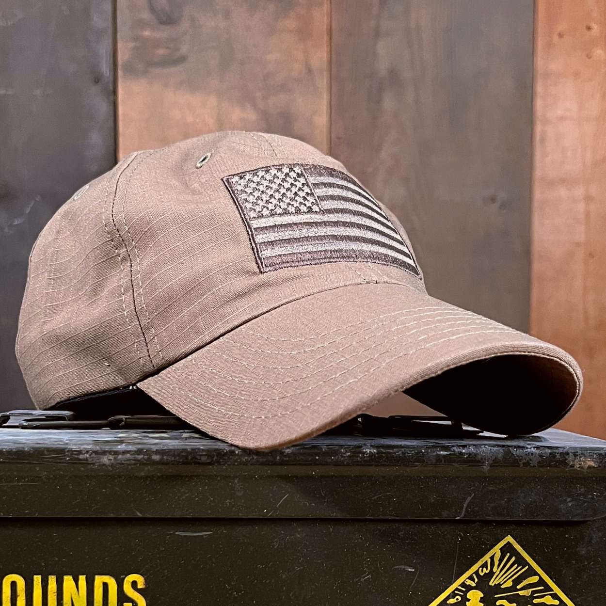 American Flag Hat | Coyote | Made In USA