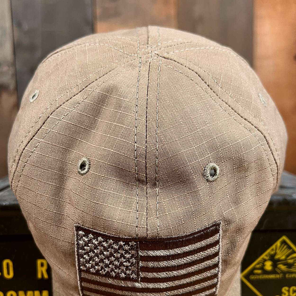 American Flag Hat | Coyote | Made In USA
