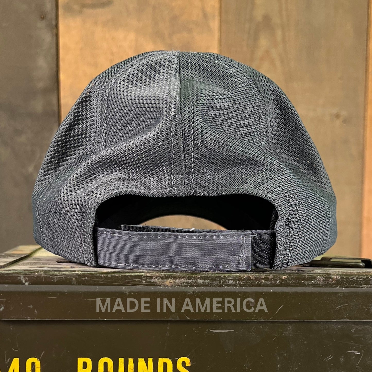 The Charcoal Mesh Back - Range Hat