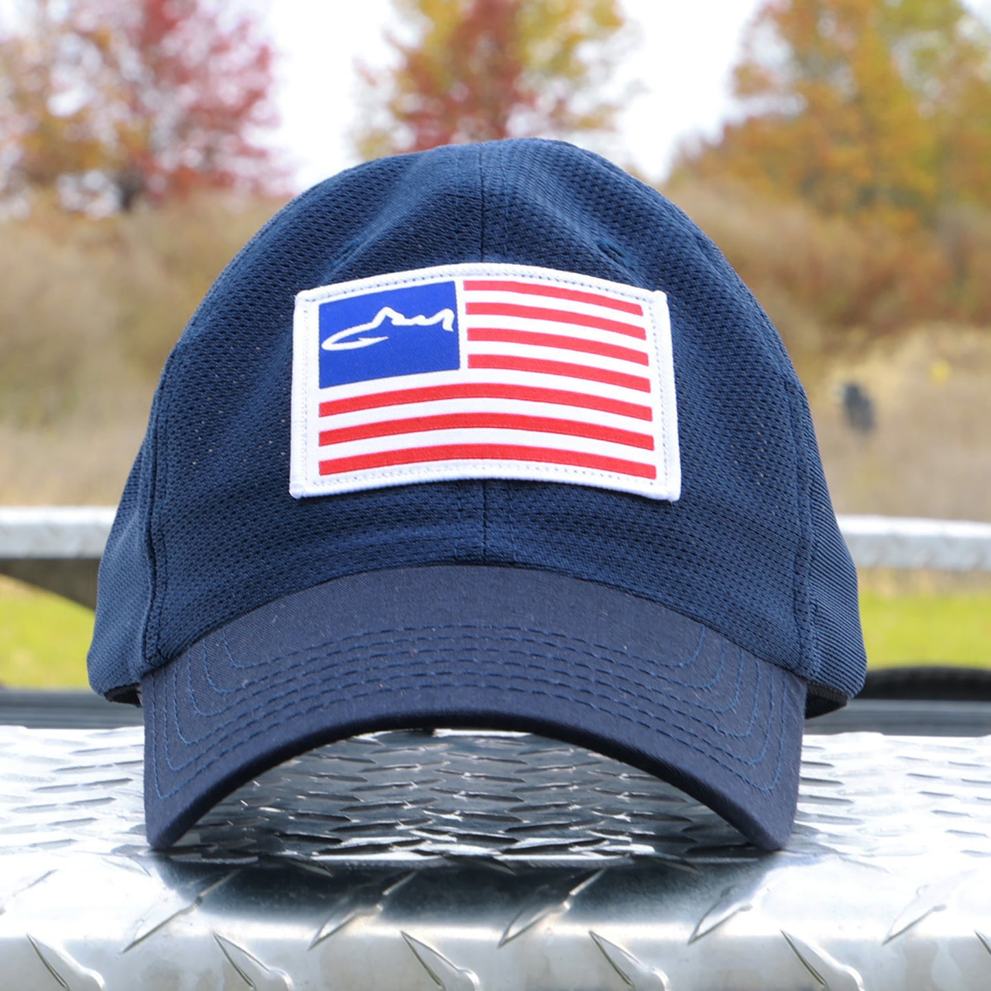 American Flag | Performance Fishing Hat | Made In USA