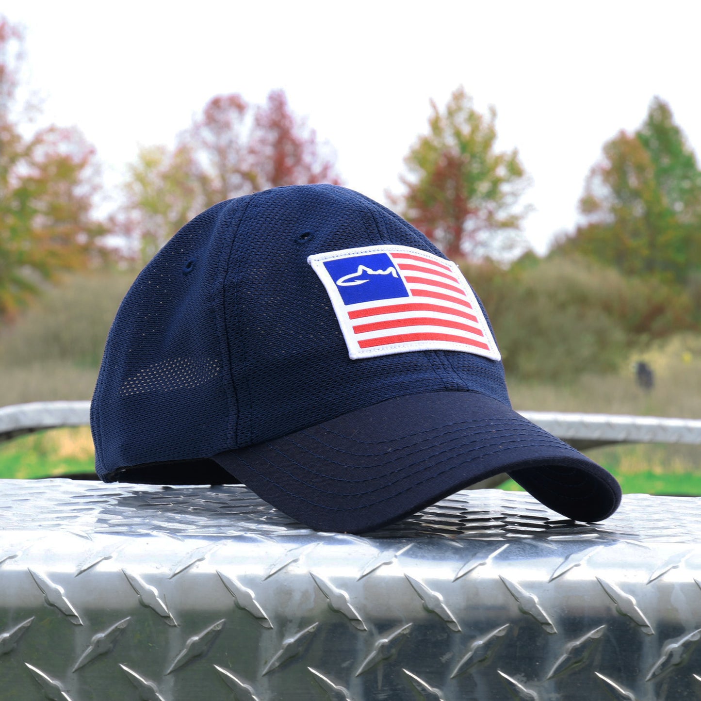 American Flag | Performance Fishing Hat | Made In USA